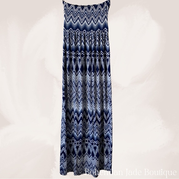Iris Los Angeles Strapless Maxi Dress - Picture 2 of 6